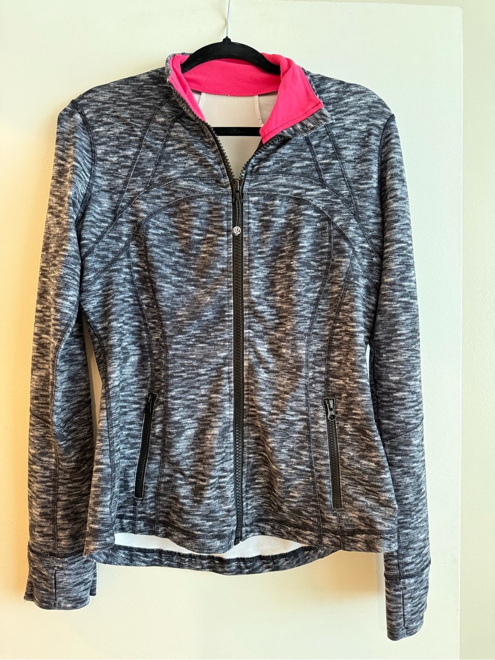 Lululemon Define Zip-Up Jacket with Pink Lining